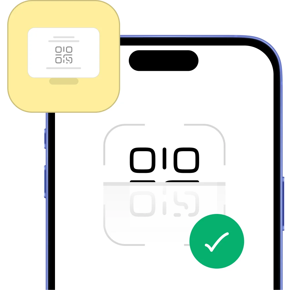 QR code installation method - scan to activate eSIM instantly