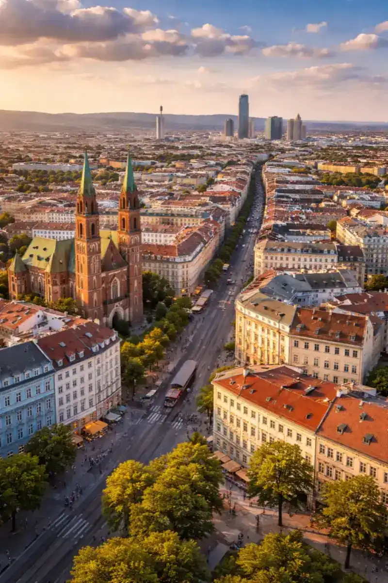 Stay connected in Favoriten Austria with a HelloRoam eSIM data plan for travelers
