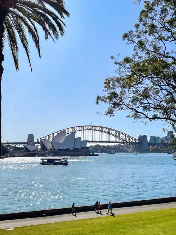 Harbour Bridge in Sydney Australia with HelloRoam eSIM data plan connectivity while traveling