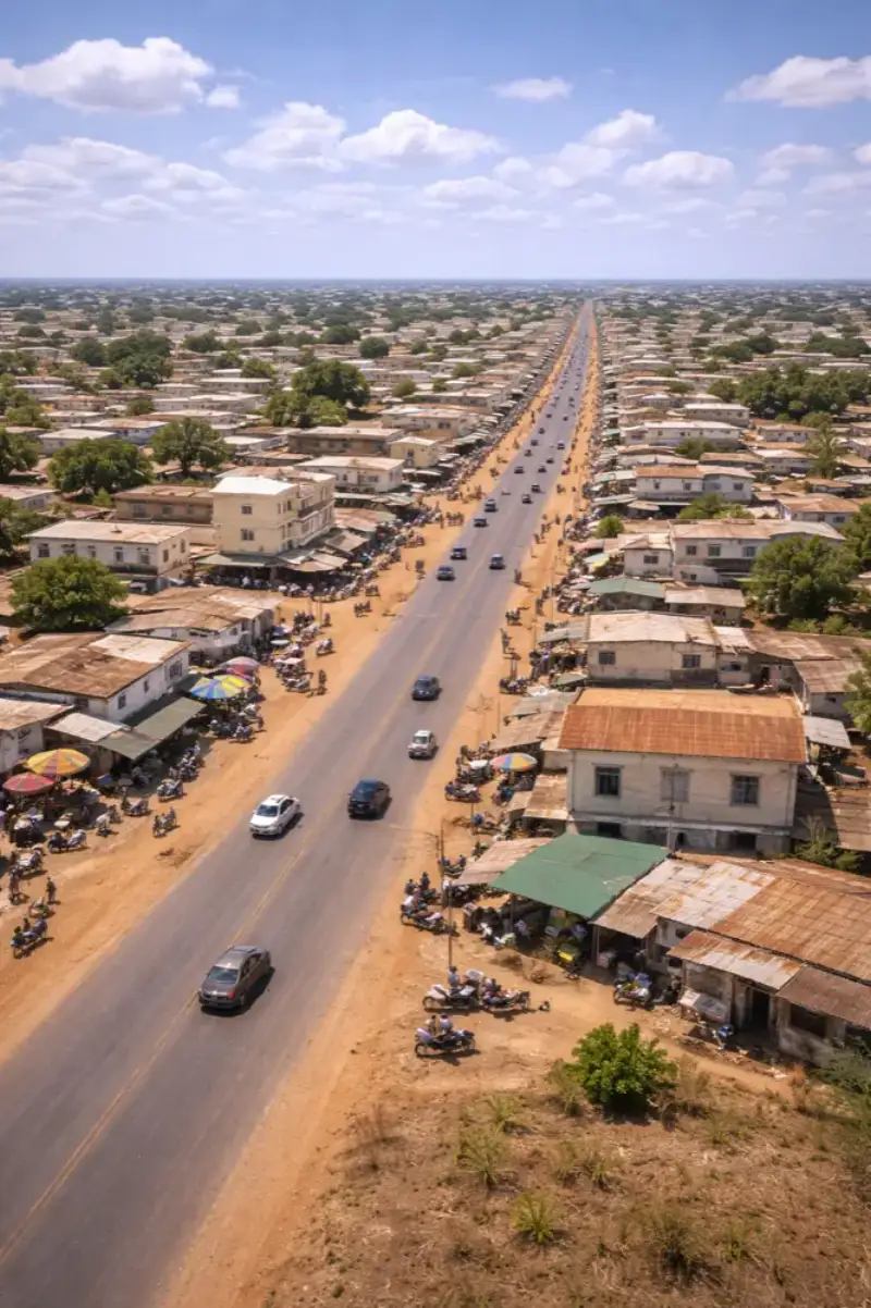 Parakou in Benin with HelloRoam eSIM data plans for international travel coverage