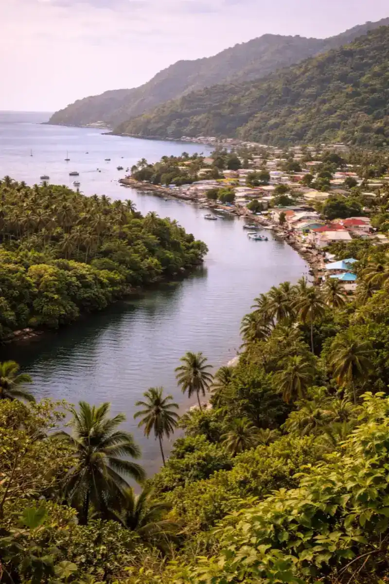 HelloRoam provides eSIM data coverage for travelers visiting Portsmouth in Dominica