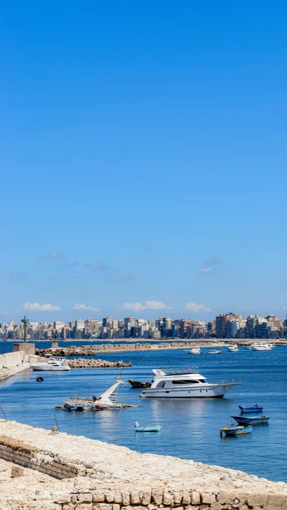 Alexandria in Egypt with HelloRoam eSIM data plans for international travel coverage