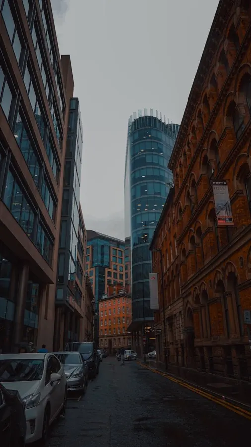 Manchester UK city center with HelloRoam eSIM travel data plan for international visitors
