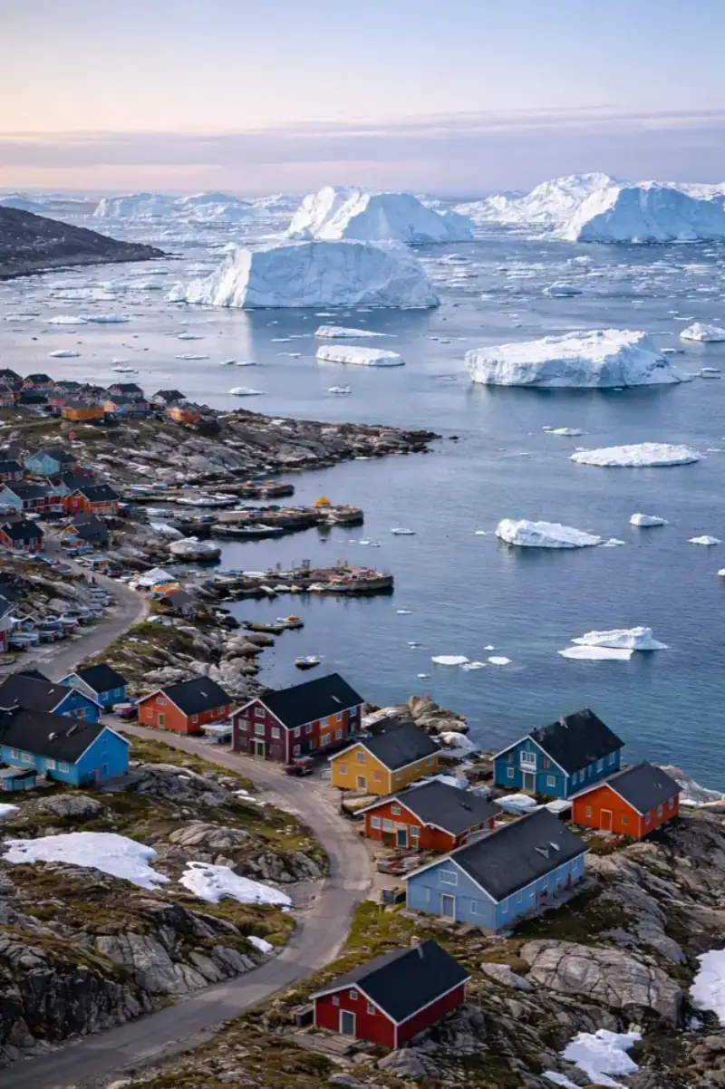 HelloRoam mobile data plan for visiting Ilulissat Greenland with reliable eSIM service