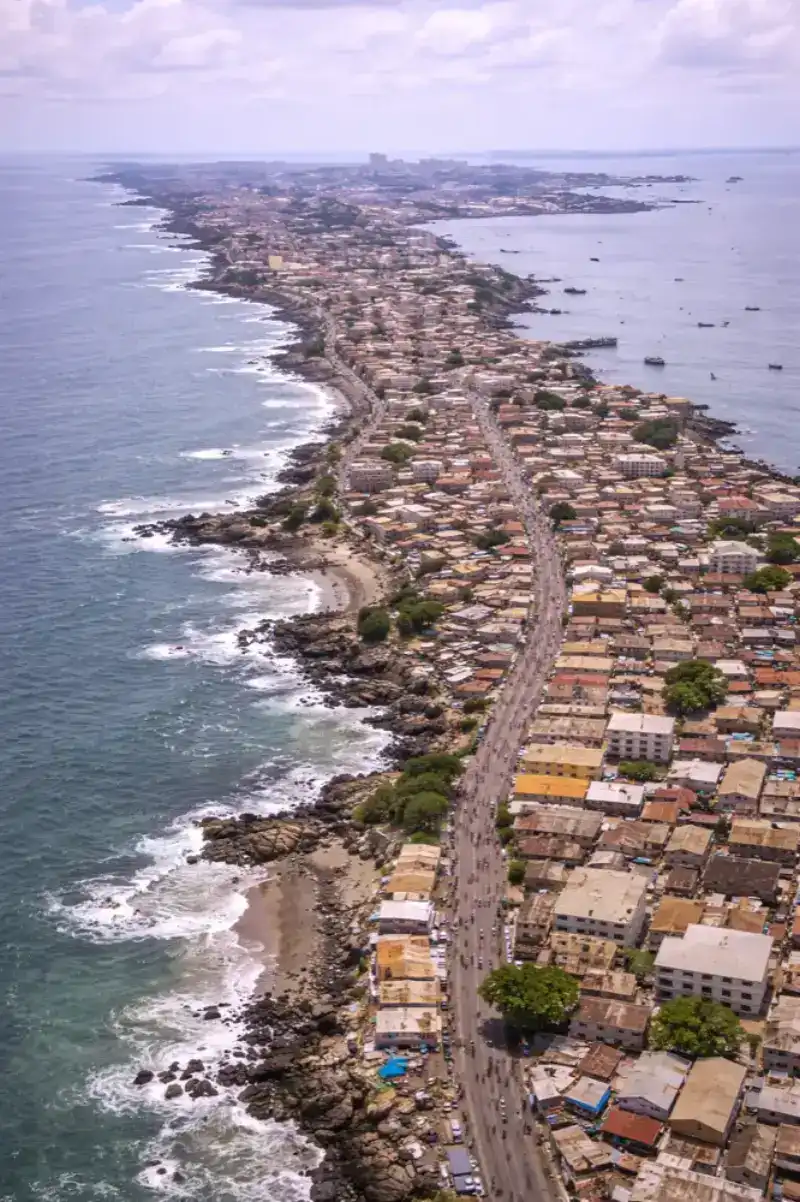 Conakry in Guinea with HelloRoam eSIM data plans for international travel coverage
