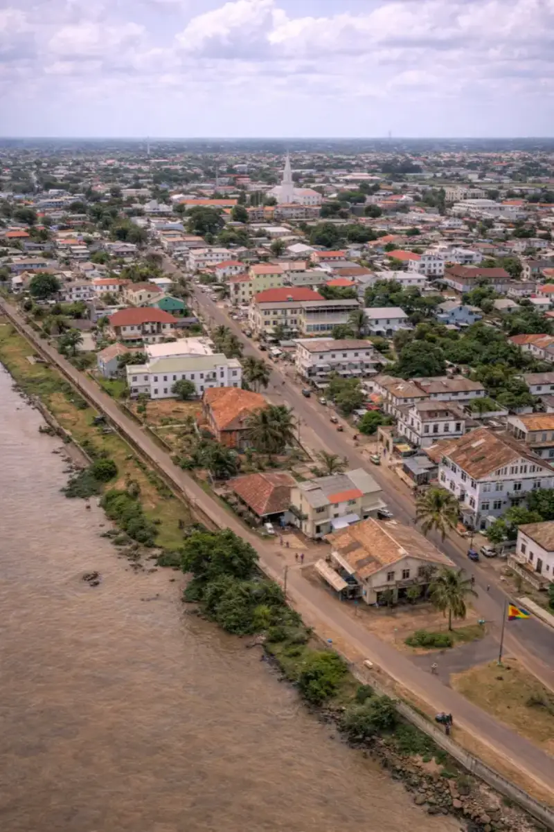 HelloRoam travel eSIM providing mobile data coverage in Georgetown across Guyana