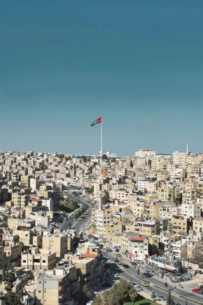 Amman in Jordan with HelloRoam eSIM data plans for international travel coverage