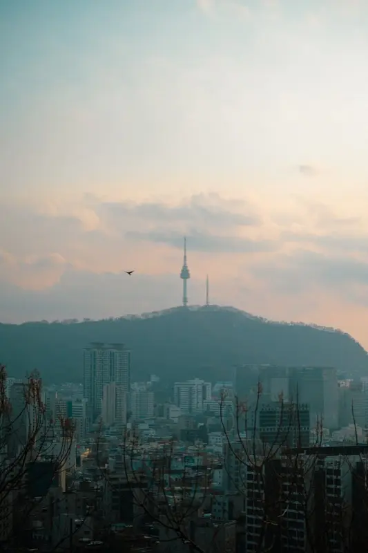 Namsan Seoul Tower N Seoul Tower in Seoul South Korea with HelloRoam eSIM connectivity