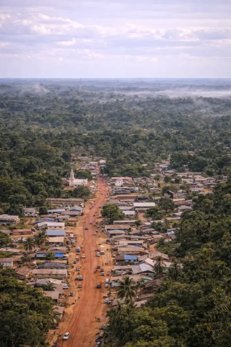 Zwedru in Liberia with HelloRoam eSIM data plans for international travel coverage