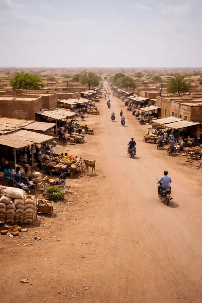 Douentza Mali mobile data coverage for travelers provided by HelloRoam eSIM service