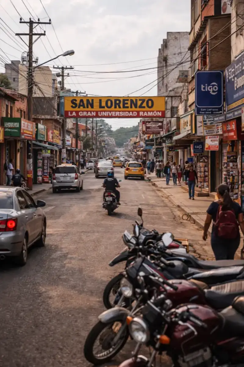 San Lorenzo Paraguay mobile data coverage for travelers provided by HelloRoam eSIM service