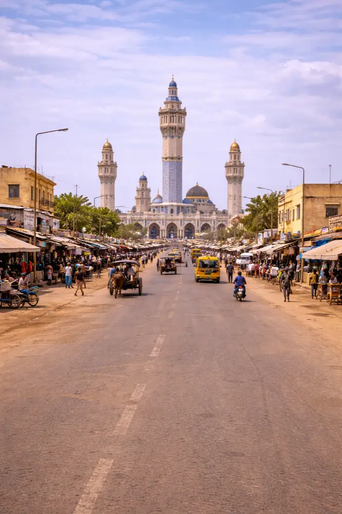 Touba travel eSIM with HelloRoam mobile data plans for Senegal visitors and tourists