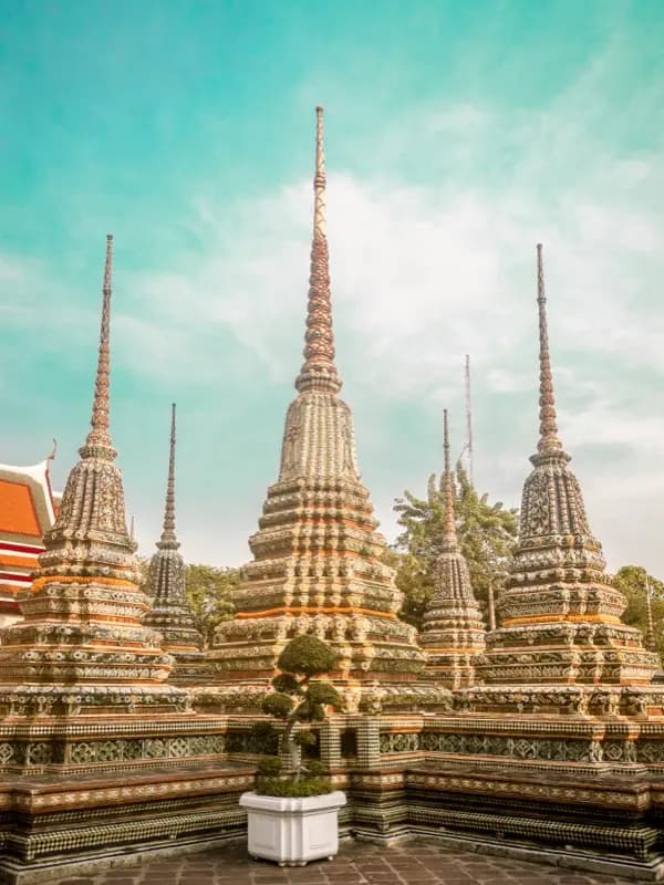 Grand Palace in Bangkok Thailand with HelloRoam eSIM data plan connectivity while traveling
