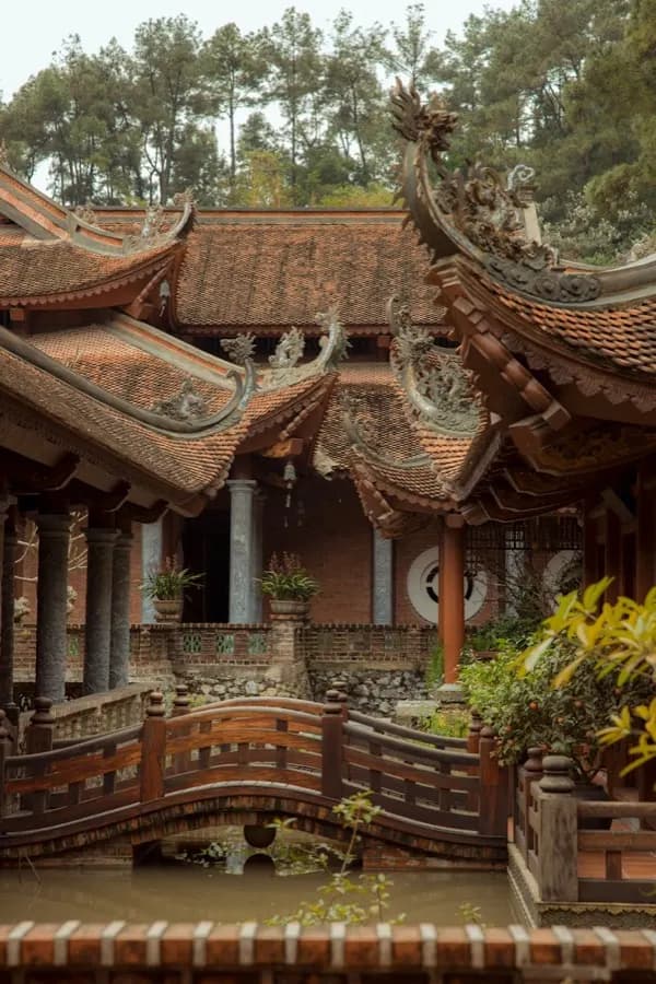 eSIM Ha Noi Vietnam - Hanoi Old Quarter narrow streets packed with motorbikes and colorful shophouse facades