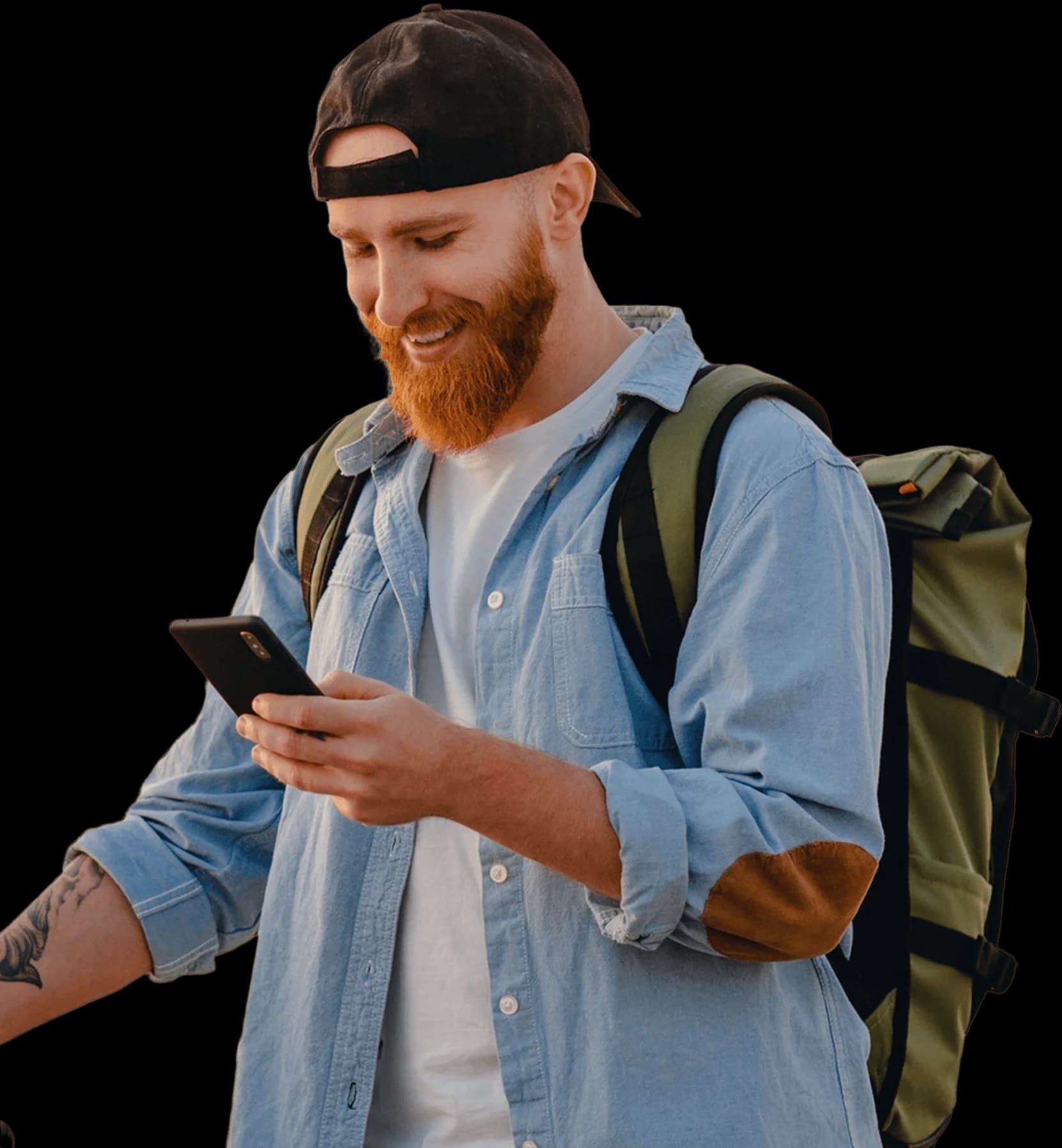 World map displaying HelloRoam eSIM company network coverage in 185+ countries for global travelers