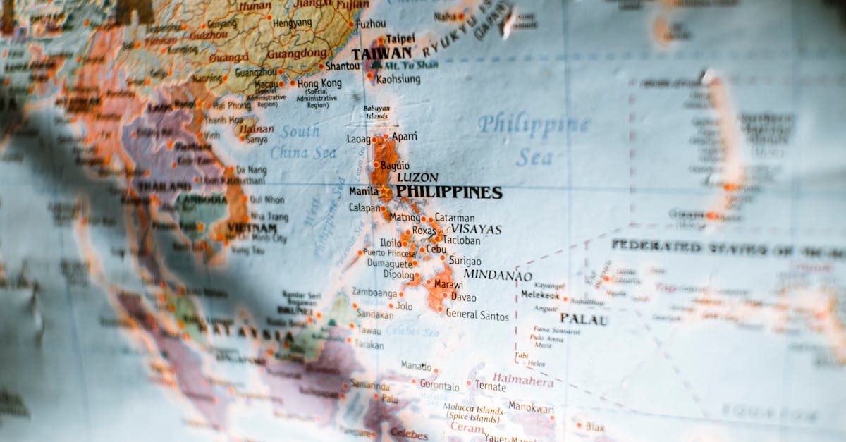 Detailed map of Southeast Asia including the Philippines, helping budget travellers plan their 2026 itinerary