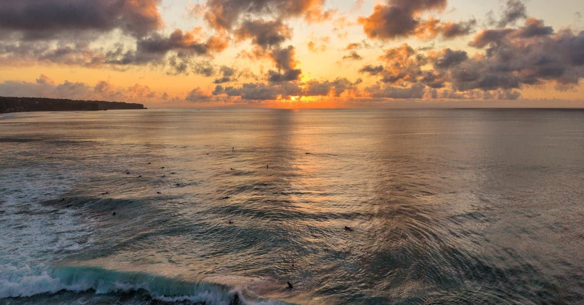 Vibrant Bali sunset blazing over the ocean, one of the most-loved things to do in Bali