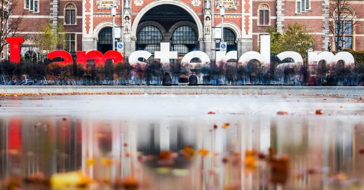 I amsterdam sign in front of the Rijksmuseum, one of the top things to do in amsterdam