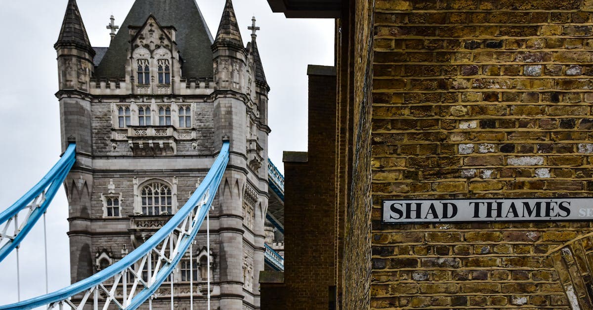 Tower Bridge and Shad Thames skyline, where US travelers overpay for data without the best eSIM plans for UK