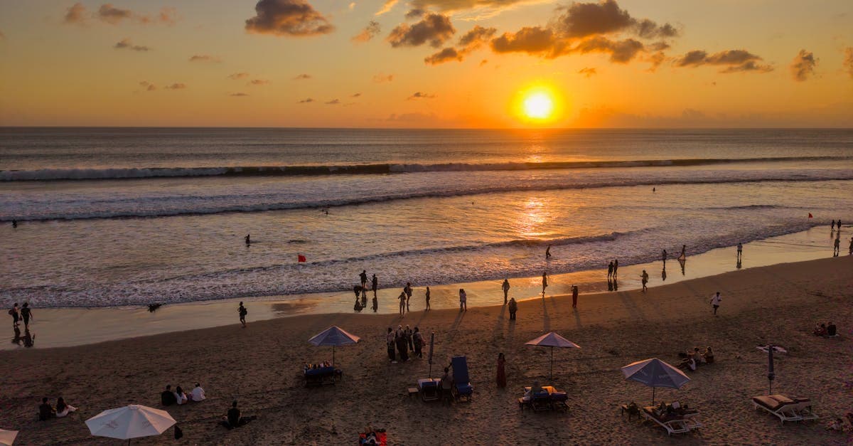 Kuta Beach sunset crowds — is Bali safe compared to Thailand for Kiwi travellers planning their holiday?